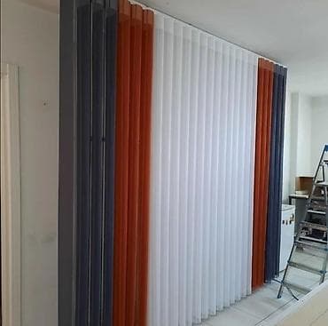 ucuz tuller: Vertikal tül pərdə - Model: Vertikal lamelli tül pərdə sistemi - — 4