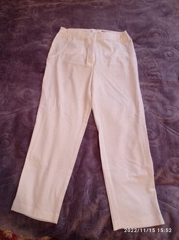 milli ordu forma: 46 razmer qadın beyaz şalvar. Yenidir — 1