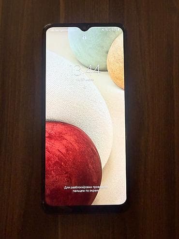 Samsung Galaxy A12, rəng - Qara, Barmaq izi