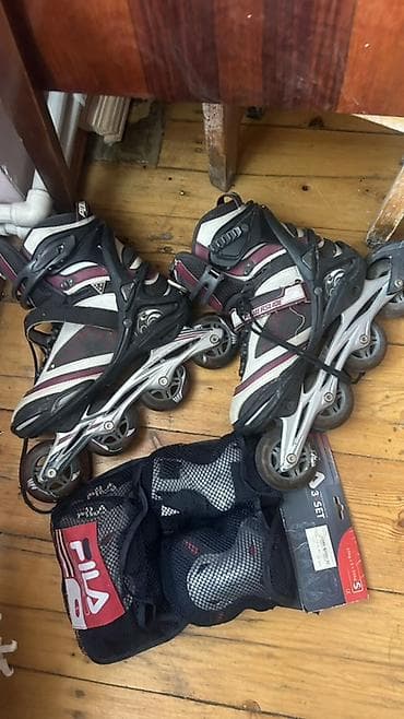 İdman çantaları: Inline təkərlər 40-43 razmer və qoruyucu dəst - Marka/model — 1