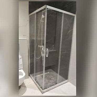 duşa kabin: Dus kabina 200 azn Olcusu 90x90 Qapisi her iki terefe acilir — 1