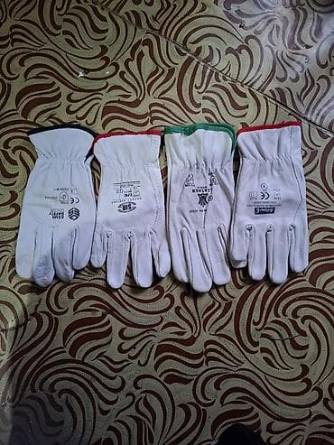 Məhsul: Dəri işçi əlcəkləri (4 fərqli model) - Material: Yüksək