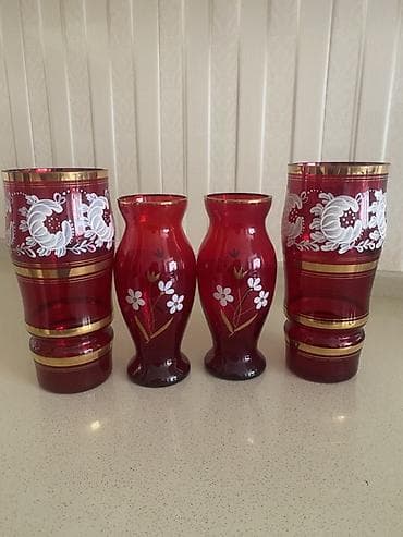 natural halı: Vaza dəsti — 5