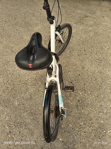 volta: BTWIN firma alüminium qatlanan velosiped. Portuqaliya istehsalıdır. 20 — 8