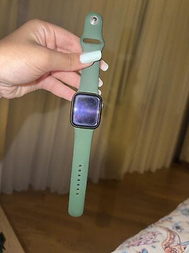 apple saatı: Apple Watch Series 7 – 41 mm (GPS) Çox səliqəli vəziyyətdədir, bütün — 1