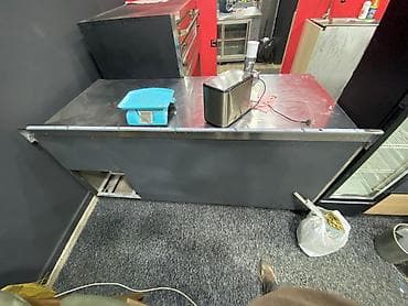 Mağaza avadanlığı: Restoran ücün STATİK Dezgah soyuducusu uzunu 190 Hün 85.eni 80.sm. 2 — 2