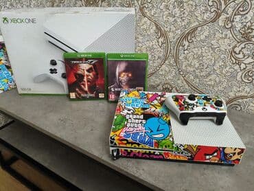 xbox disk: Xbox One 500 GB satılır Konsol ideal vəziyyətdədir, tam problemsiz — 1