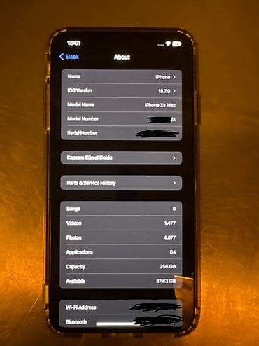 IPhone Xs Max, 256 GB, Space Gray — 3