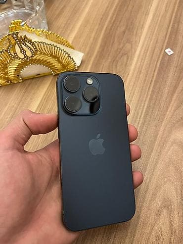 4 pro playstation: IPhone 15 Pro, 128 GB, Blue Titanium, Simsiz şarj, Face ID — 1