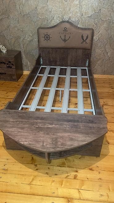 mətbəx mebeli: Uşaq otağı üçün “Dənizçi/Kapitan” mövzulu mebel dəsti Tərkib: - Gəmi — 1