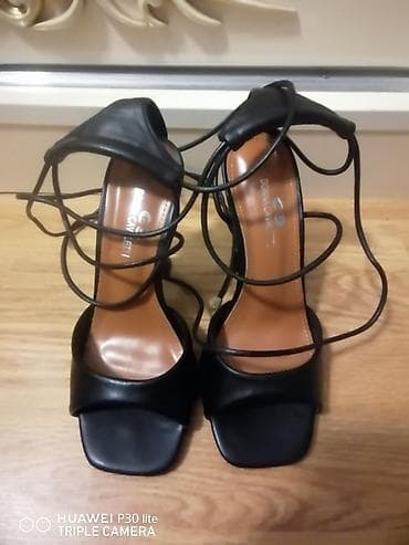 синие детские туфли: Qadin ayaqqabısı 36 razmer. Təzədi baha alinib qiymətindən ucuz — 5