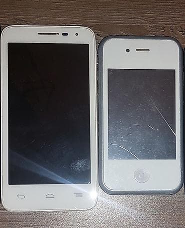 ps3 super silim: Alcatel OneTouch (ağ rəng, arxada tək kamera, LED flaş) - iPhone i5 — 1
