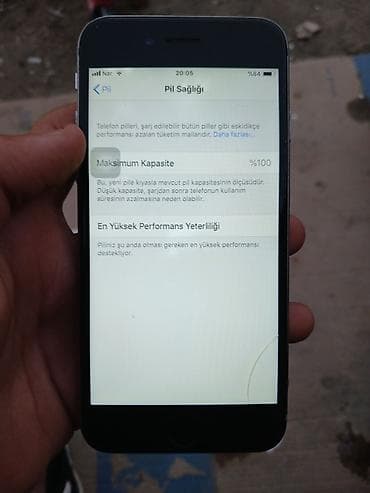 ıphone 6: IPhone 6, 64 GB, Space Gray, Barmaq izi — 2