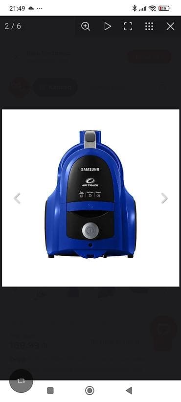 çeki daşları: Samsung Air Track tozsoran – model SC4520 (canister vacuum cleaner) — 2