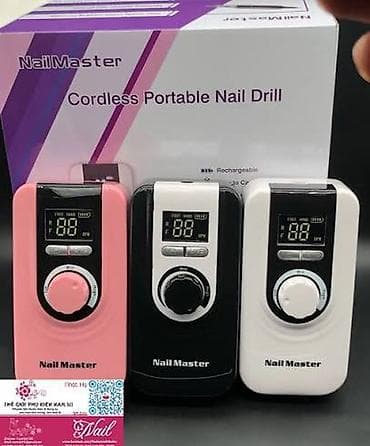 Аренда оборудования: NailMaster US-803 simsiz portativ dırnaq frezi Xüsusiyyətlər: - Şarj — 3