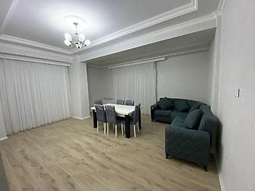 Sumqayıt Bağça şəhər 11ci mərtəbə Radnoy 2 otaqli (74kv²) yeni əşyalı