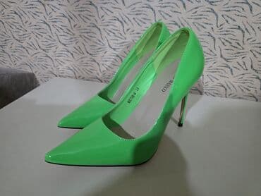 Çəkmələr: Tuflilər, Ölçü: 38, rəng - Yaşıl, Yeni — 3