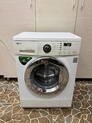 islenmis printer satisi: Paltaryuyan maşın LG, 6 kq, İşlənmiş, Avtomat, Qurutmasız, Kredit yoxdur, Ünvandan götürmə — 1