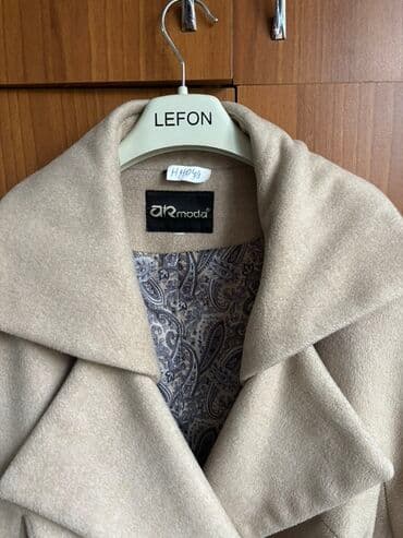 qış qadın koftaları: ARmoda qadın palto Ela veziyyet,russiyanindir - Rəng: bej - Model — 2