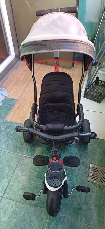 Aşağı yeridə var. Uşaq üçtəkəri – pedallı, ön təkər sürüş yönümlü — 8