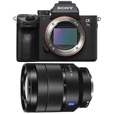 Sony α7 III (A7 III) tam kadr güzgüsüz fotoaparat + Zeiss E-mount