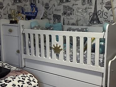 ucuz kombi: Oğlan və qız üçün, Dördbucaq, Beşik, Dəst ilə, Matras ilə, Yellənmə mexanizmsiz — 5