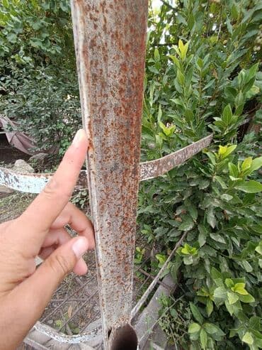 tek çarpayi: Metal konstruksiya, açıq havada istifadə üçün nəzərdə tutulmuşdur — 3