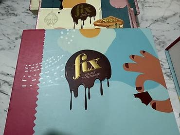 Fix Dessert Chocolatier özünə məxsus qutuda– şokoladlı desert