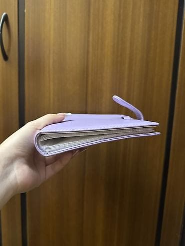 Ev və bağ: Bənövşəyi rəngli kart/şəkil albomu - Yumşaq dəri effekti olan qapaq — 3