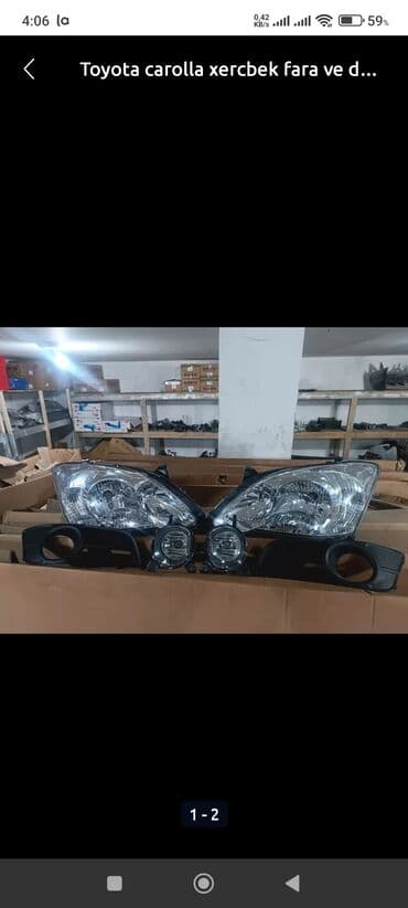 çeşka fara: Toyota corolla 2005-2006 — 4