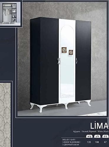 tirmo mebel: LİMA 3 qapılı dolab Fabrik istehsalı mebellərin topdan qiymətlə — 2