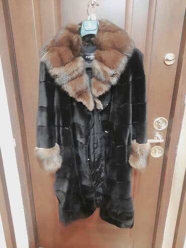 şiş qadın ətəkləri: Qadın Kürk Palto Feminadan 4000 azn alınıb - Rəng: Qara gövdə, tünd — 2