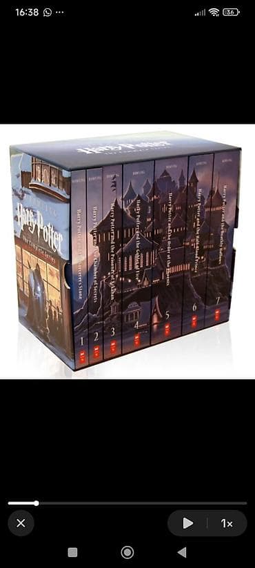 harry potter kitabları: ГАРРИ ПОТТЕР ВСЕ КНИГИ+ОРИГИНАЛЬНАЯ КОРОБКА отдам полный сет! — 1
