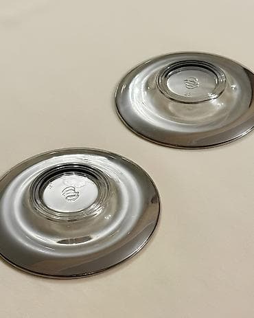 cay: Qəhvə dəsti, rəng - Qızılı, Metal — 3