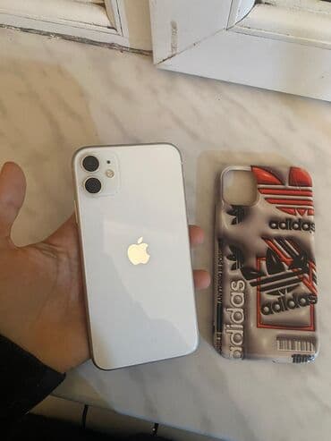 Mobil telefon və aksesuarlar: IPhone 11, Ağ, Face ID — 2