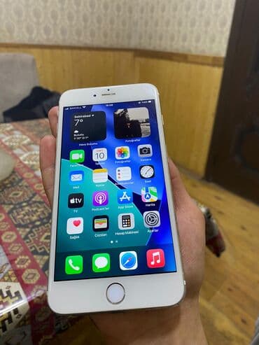 iphone 1000: IPhone 6s Plus, 64 GB, Ağ, Barmaq izi — 2