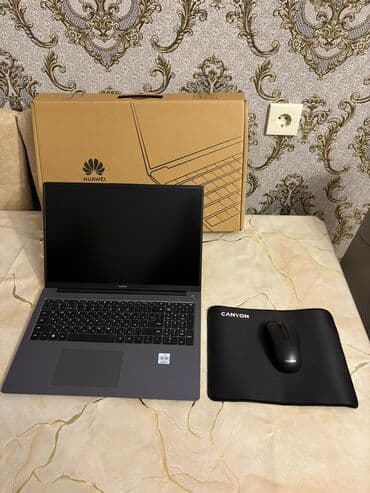 komputer korpus: Huawei noutbuku + aksesuarlar dəsti Salam Aleykum yeni çox az istifadə — 3