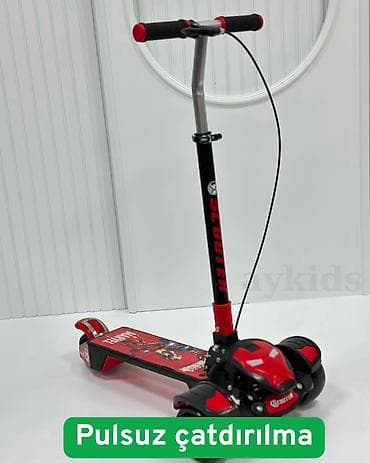 🛴✨ Scooter-005 Uşaq Samokatı – Sürət, Əyləncə və Təhlükəsizlik Bir