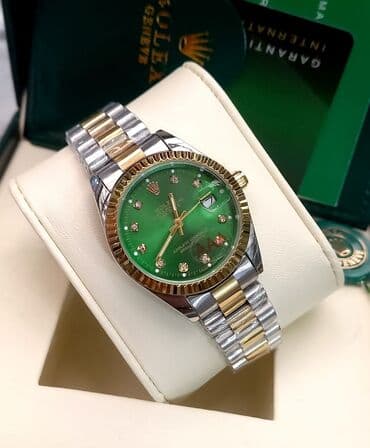 el fecr saat: Yeni, Qol saatı, Rolex, rəng - Qızılı — 3