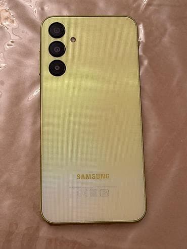 samsung 4: Samsung Galaxy A05s, 128 GB, rəng - Sarı, Zəmanət — 3