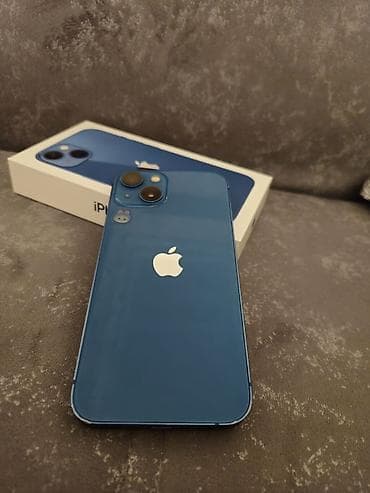 Мобильные телефоны и аксессуары: IPhone 13, 256 ГБ, Голубой, Беспроводная зарядка — 1