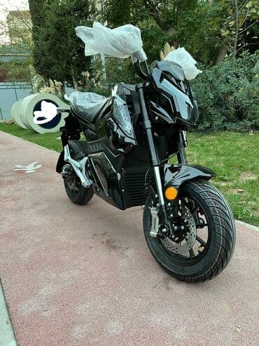 электро мопед: Elektrik motosiklet – şəhər üçün idman üslublu “naked” dizayn 0 km — 1
