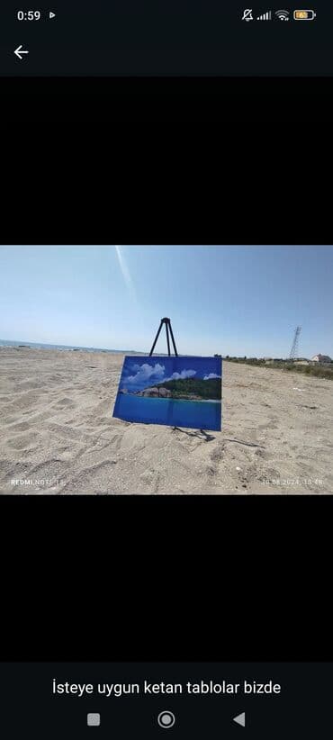 məktəb şəkilləri: Kətan üzərində dekorativ tablolar - İstəyə uyğun fərdi dizaynlar — 8