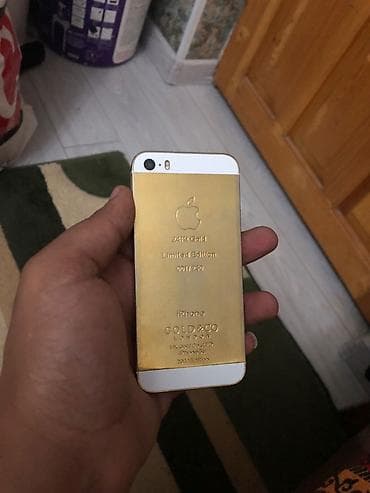 macbook 2 el: IPhone 5s, 16 GB, Qızılı — 1