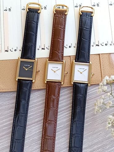 cartier браслет qiymeti: Новый, Наручные часы, Cartier, цвет - Черный — 9