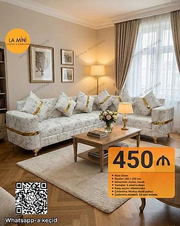 Künc divan, Açılan, Bazalı, Parça, Şəhərdaxili pulsuz çatdırılma