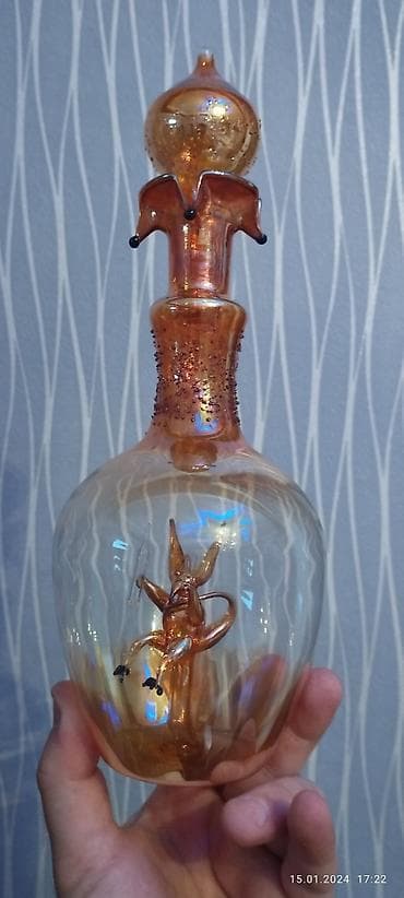 xrustal qab: Caxır qabı 6 stəkanla birlikdə 1990 cı ildə rasiyadan alınıb gəzib — 3