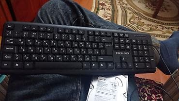 wi fi modem per page 40: TECH-COM tam ölçülü simli klaviatura - Bağlantı: USB (kabel daxildir) — 2