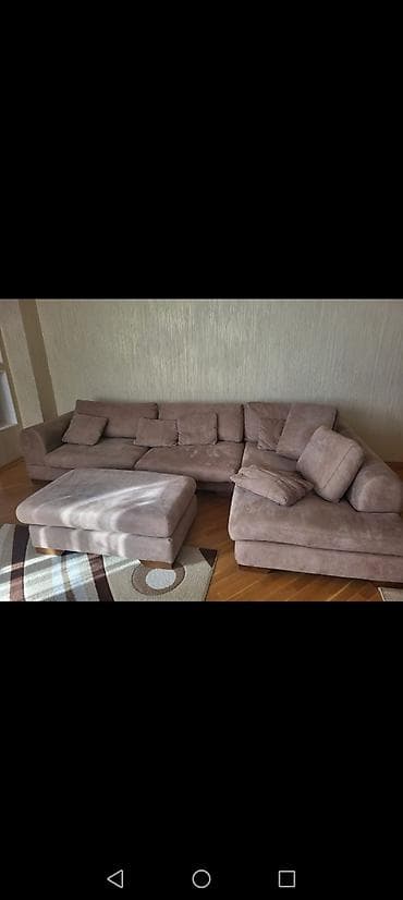 salon divan: Künc divan, Pufik — 2