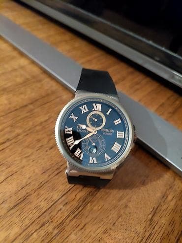 ulysse nardin: Ulysse Nardin Mexanika qol saati barter qizilla gumusle arentle oz — 1